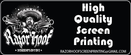 Razor Hoof Screen Printing Austin FrankenBike