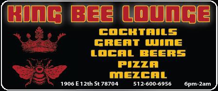 King Bee Lounge Austin FrankenBike