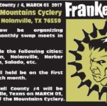 FrankenBike Bell County # 4: March 03, 2018 from 10am-4pm