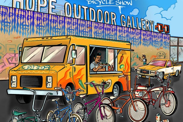 FrankenBike Special Event in Conjunction with Tacos and Tires 4th Annual Bicycle Show November 14, 2026 from 10am-4pm at HOPE Outdoor Gallery